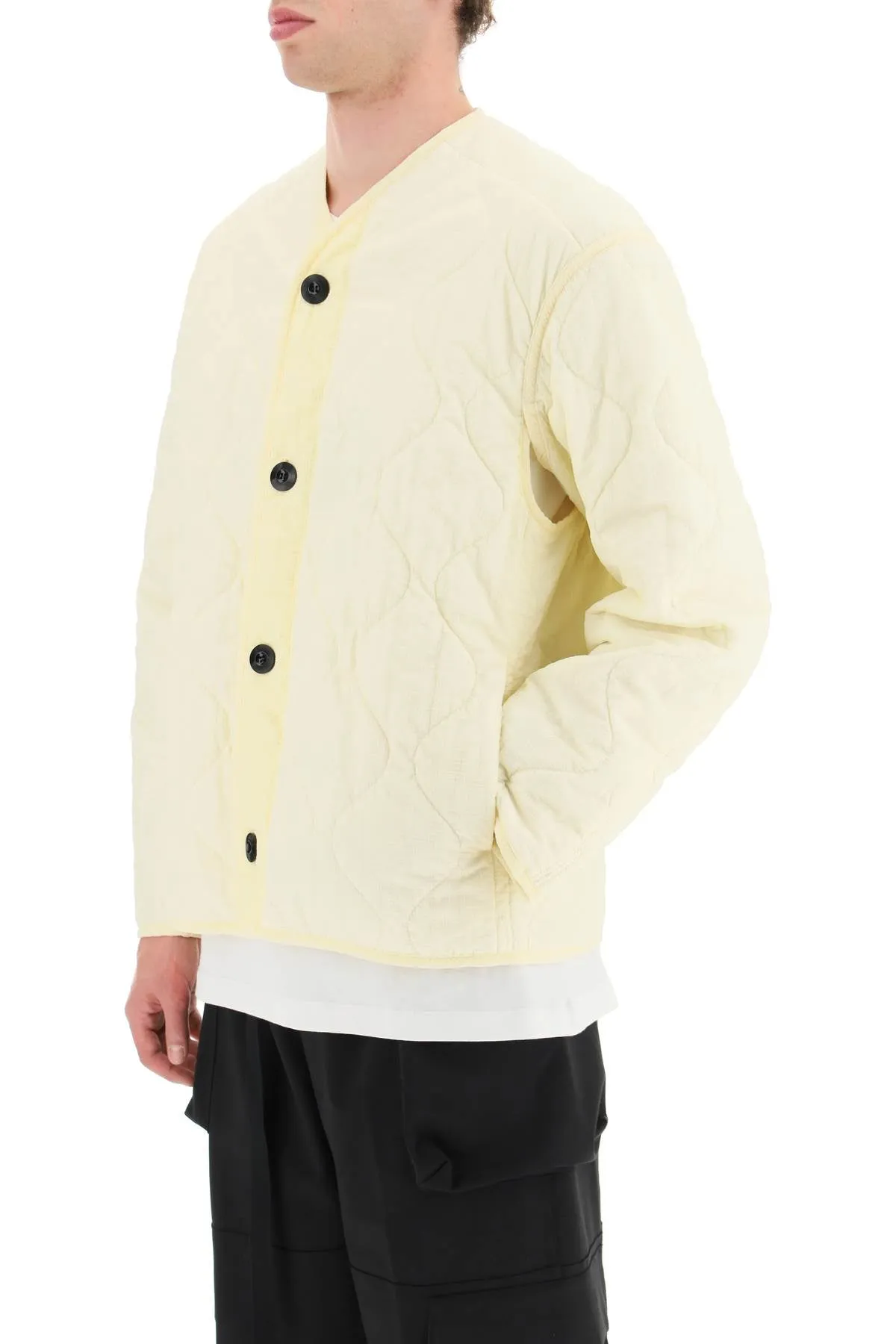 combat liner' quilted ripstop jacket