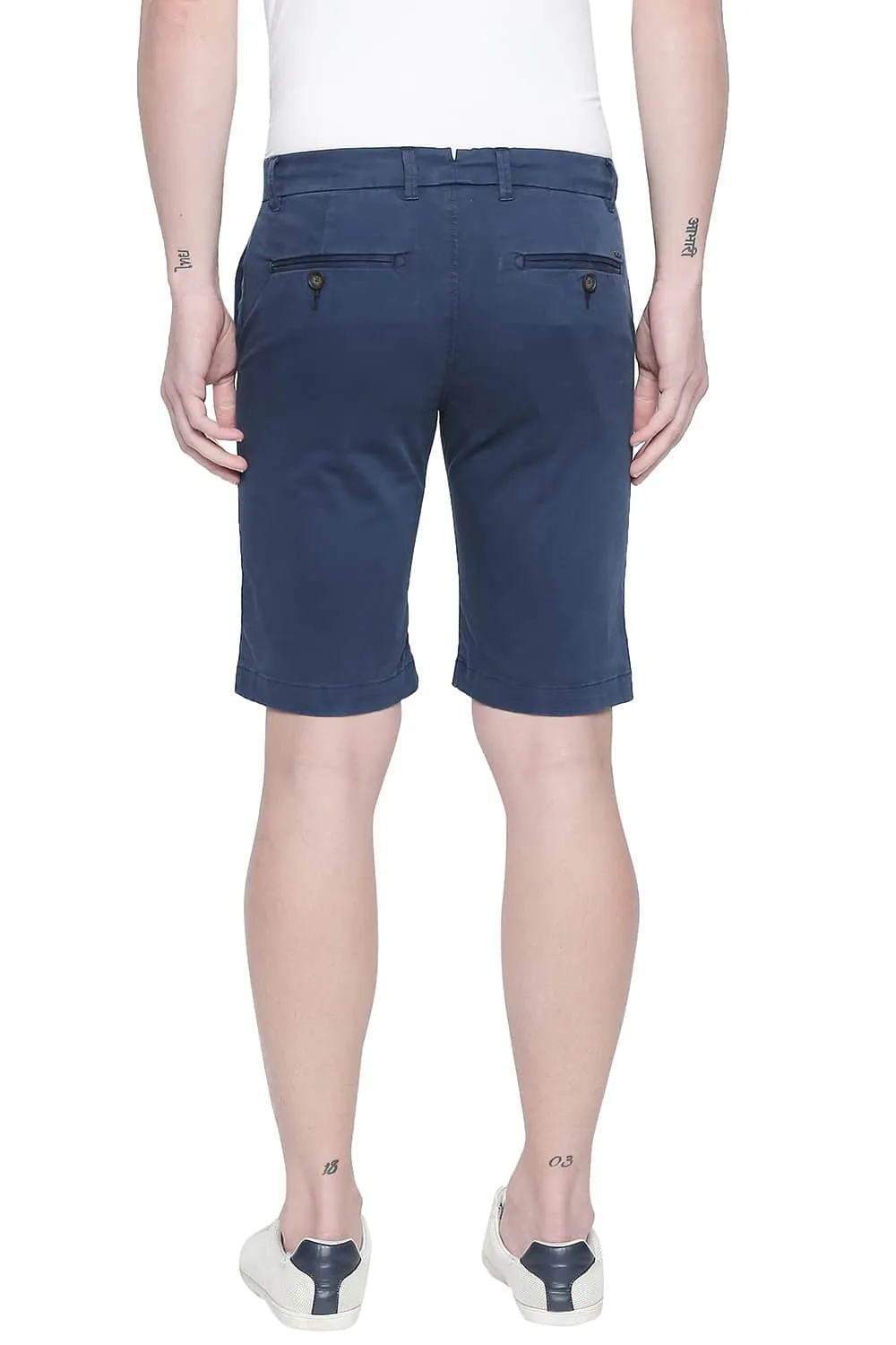 Comfort Fit Twill Stretch Shorts