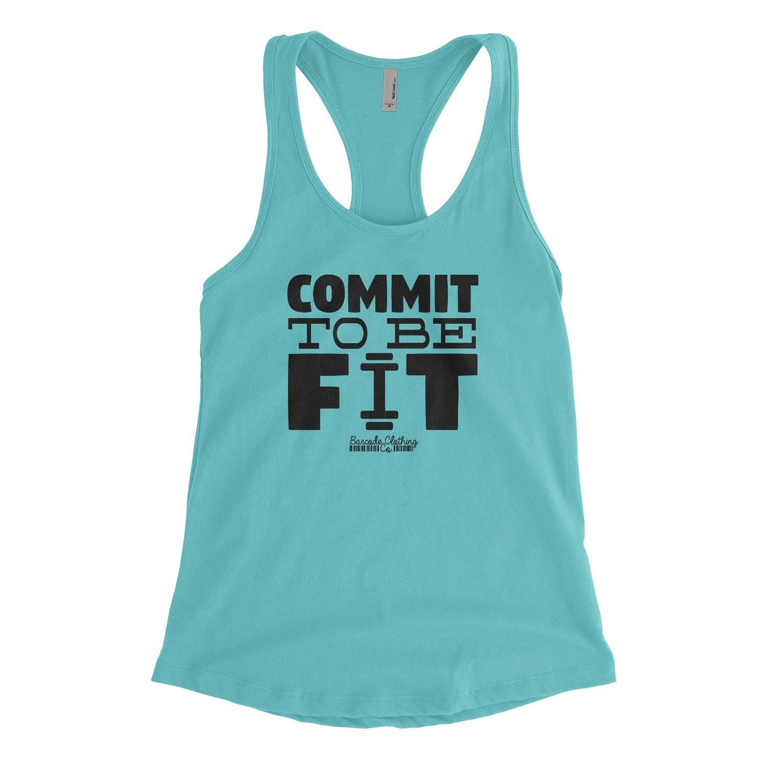 Commit To Be Fit Blacked Out