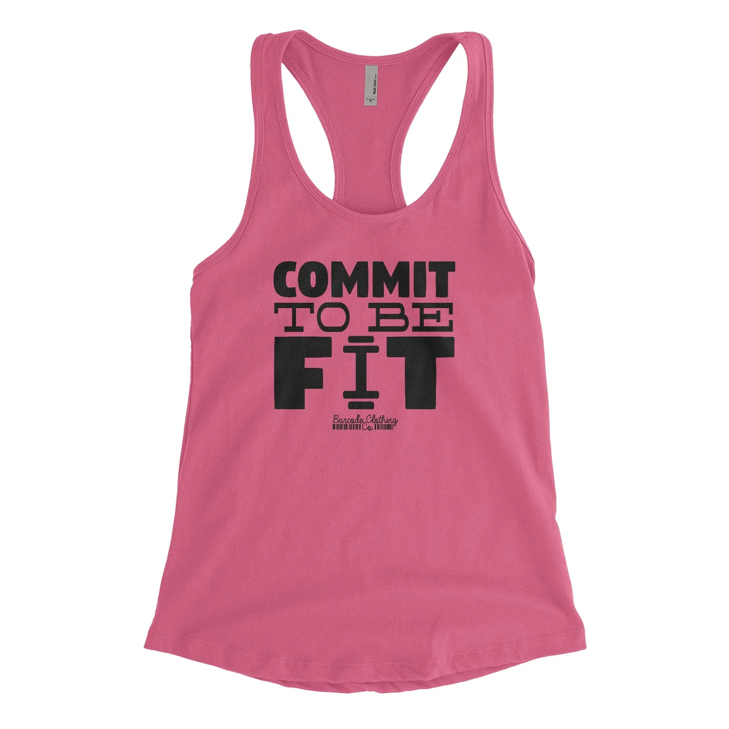 Commit To Be Fit Blacked Out
