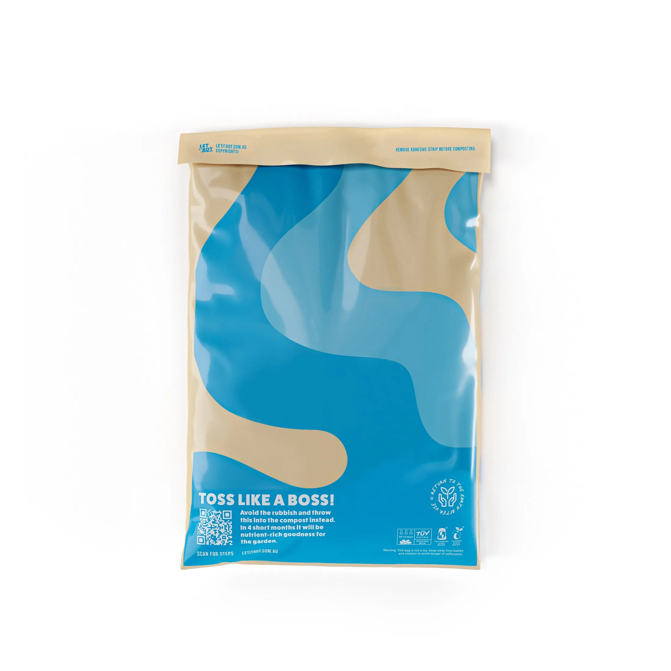 Compostable Mail Bag | Blue