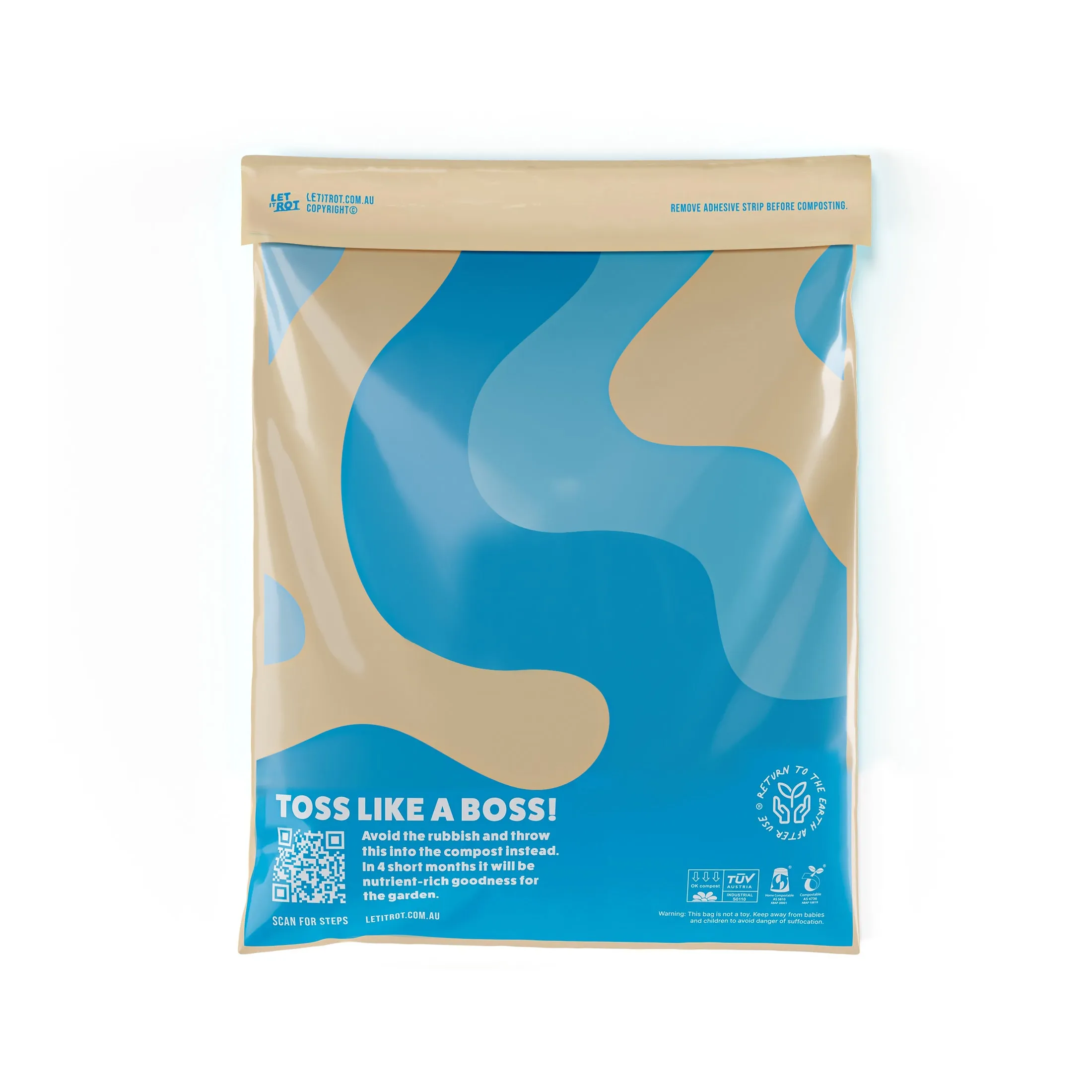Compostable Mail Bag | Blue