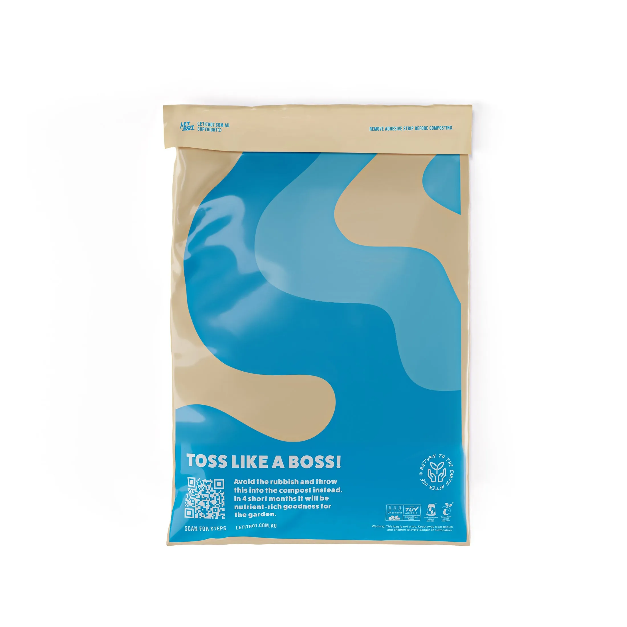 Compostable Mail Bag | Blue