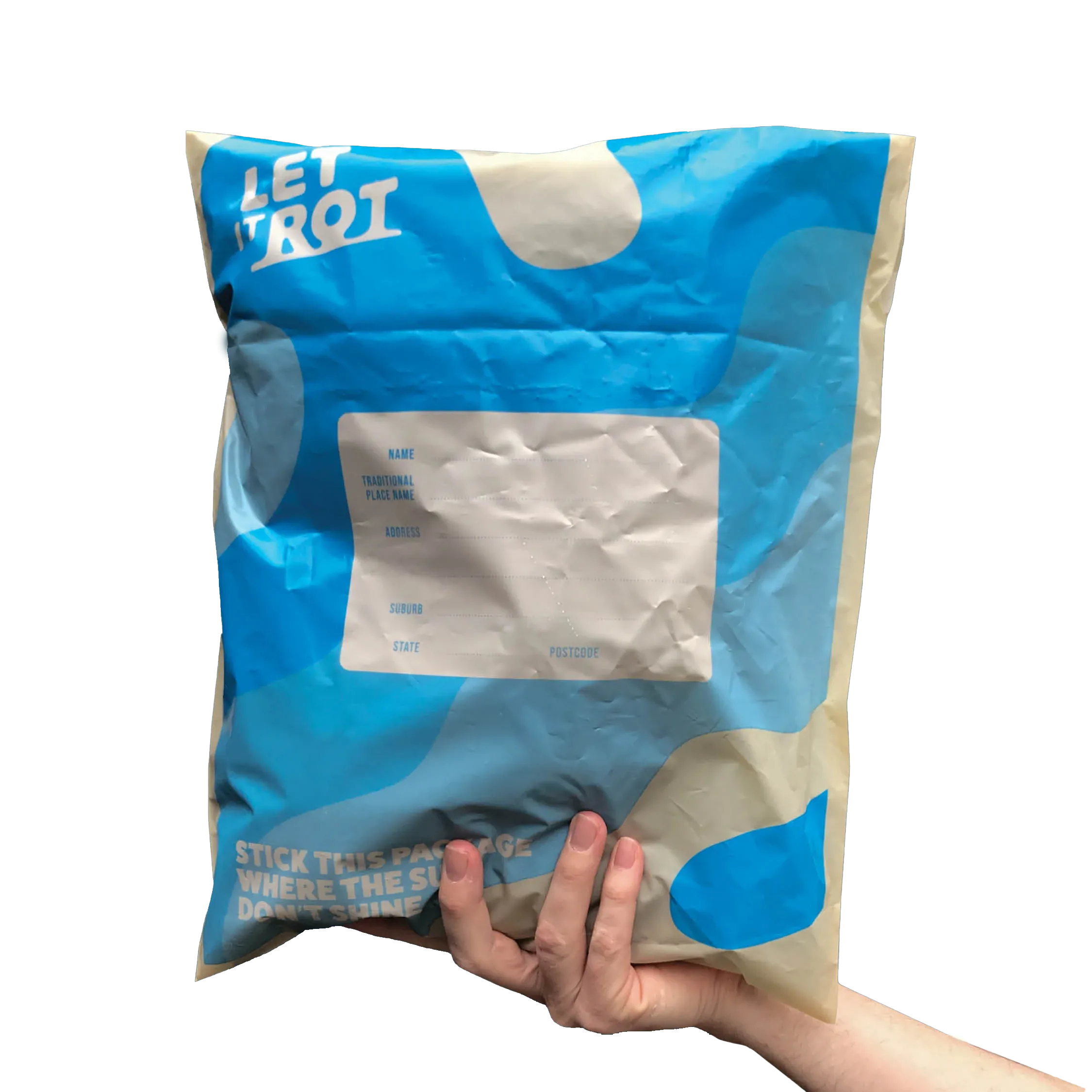 Compostable Mail Bag | Blue