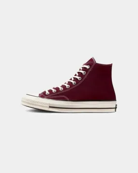 Converse Chuck 70 Hi Vintage Canvas Dark Beetroot/Egret