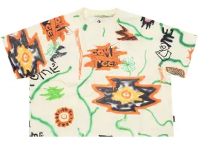 Converse x Come Tees Floral Triangle Tee