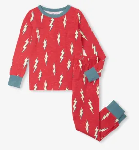 Cool Bolts Stretch Cotton Pajama Set