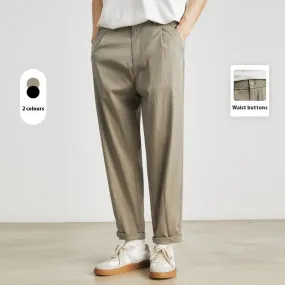 Cool Tencel Pants Summer Thin Casual Pants