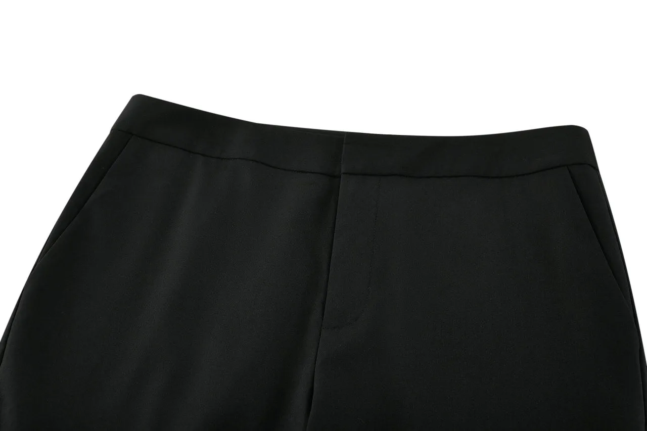 Cool Touch & Anti UV Twill Cigarette Suit Pants