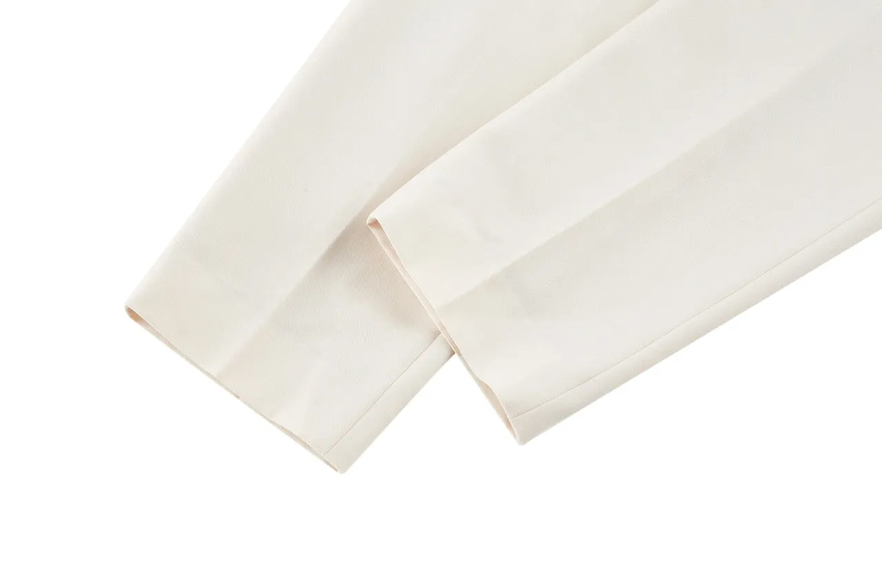 Cool Touch & Anti UV Twill Cigarette Suit Pants