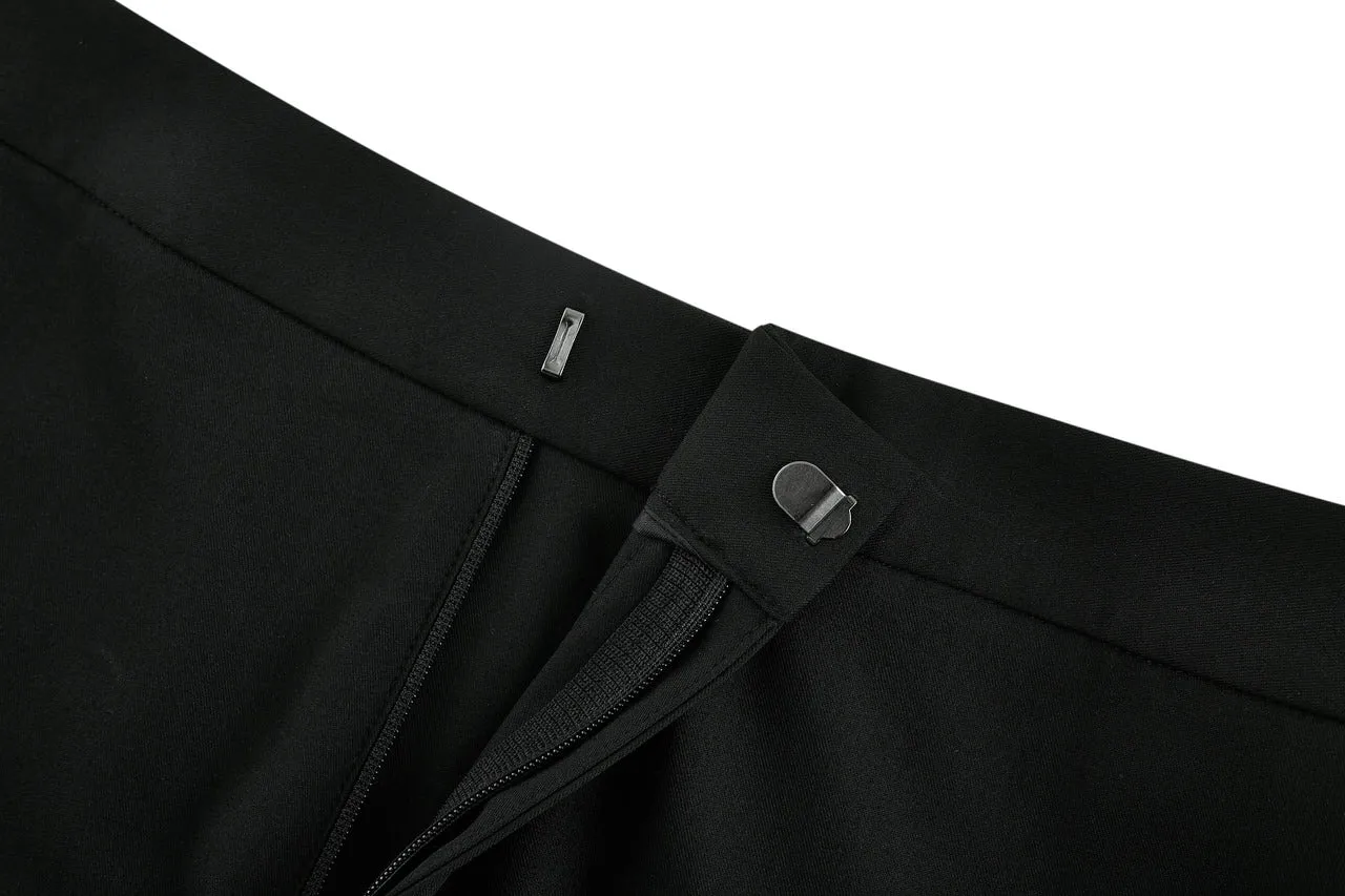 Cool Touch & Anti UV Twill Cigarette Suit Pants