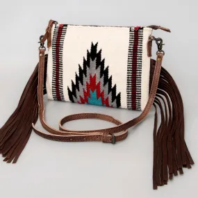 Copan Lake Western Leather Crossbody Purse