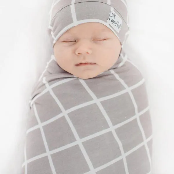 Copper Pearl Knit Swaddle Blanket - Midway