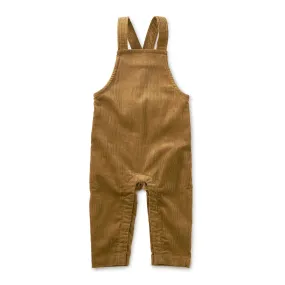 Corduroy Baby Overalls - Raw Umber