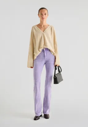 CORDUROY BOOTCUT TROUSERS