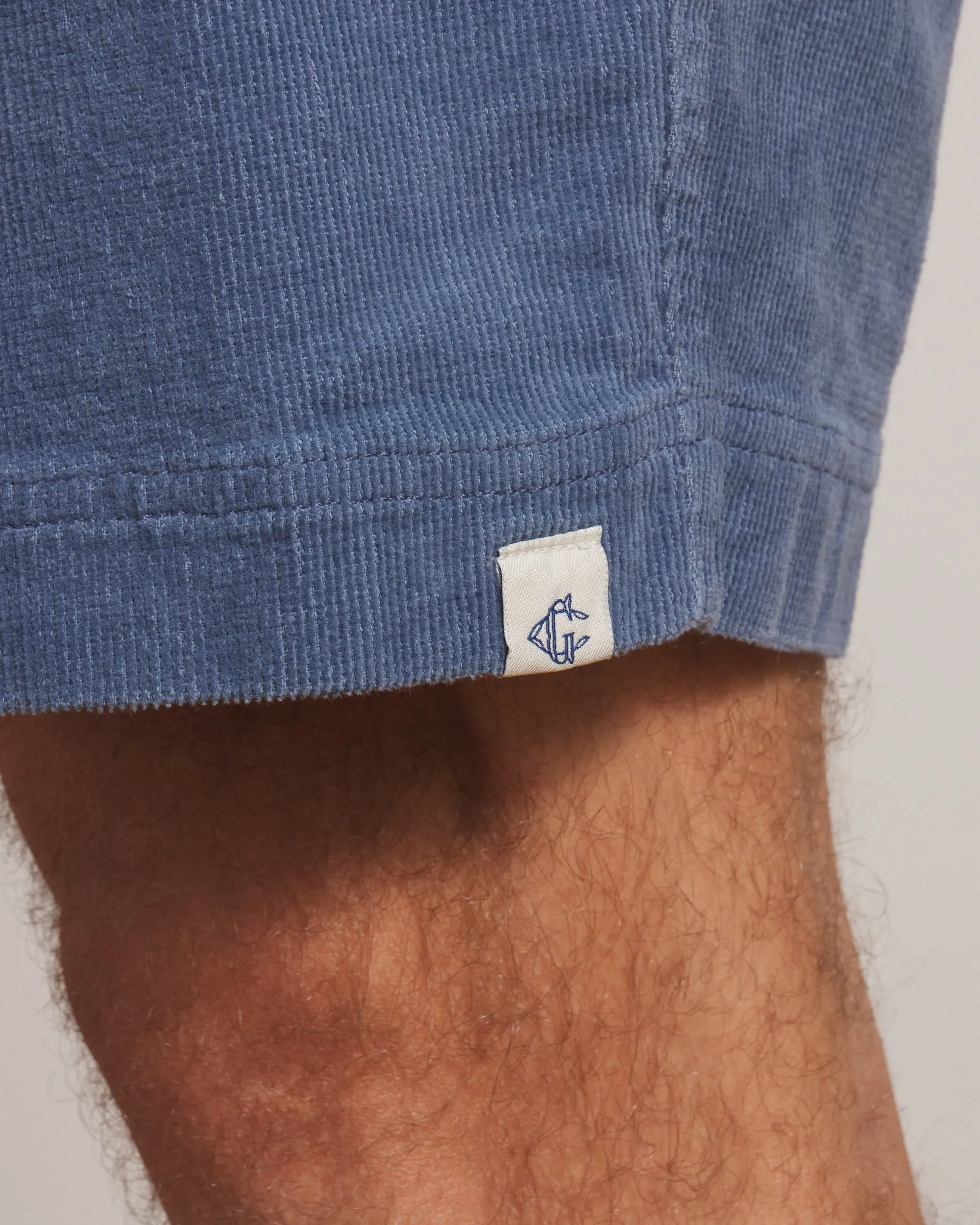 Corduroy Trail Short 8" - Copen Blue