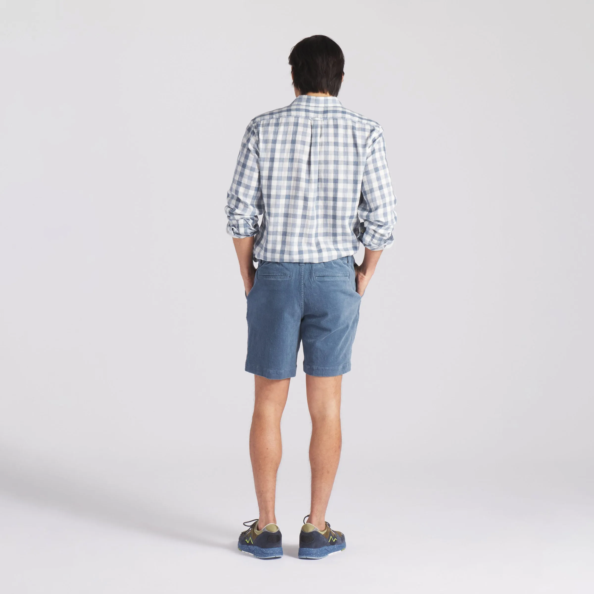 Corduroy Trail Short 8" - Copen Blue