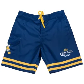 Corona Extra Crossed Bottles Board Shorts