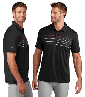 Corvette Travis Mathew Coto Performance Chest Stripe Polo