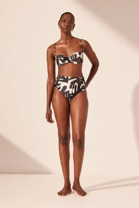 High-Waisted Swimwear