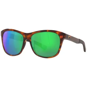 Costa Del Mar Men's Sunglasses - Vela Green Mirror Polarized Square Lens | 0VLA GMP