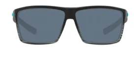 Costa Del Mar Rincon Matte Smoke Crystal Fade Frame - Gray 580 Plastic Lens - Polarized Sunglasses