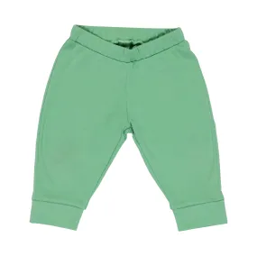 Cotton Jogger Pants in Grass Green
