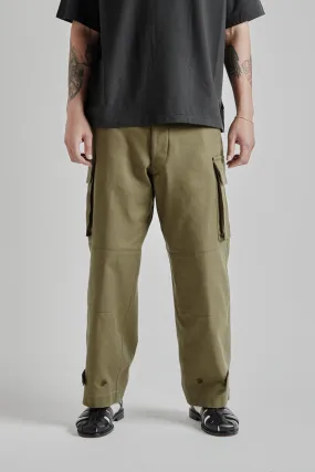 Cotton Serge 47 Pants - Olive