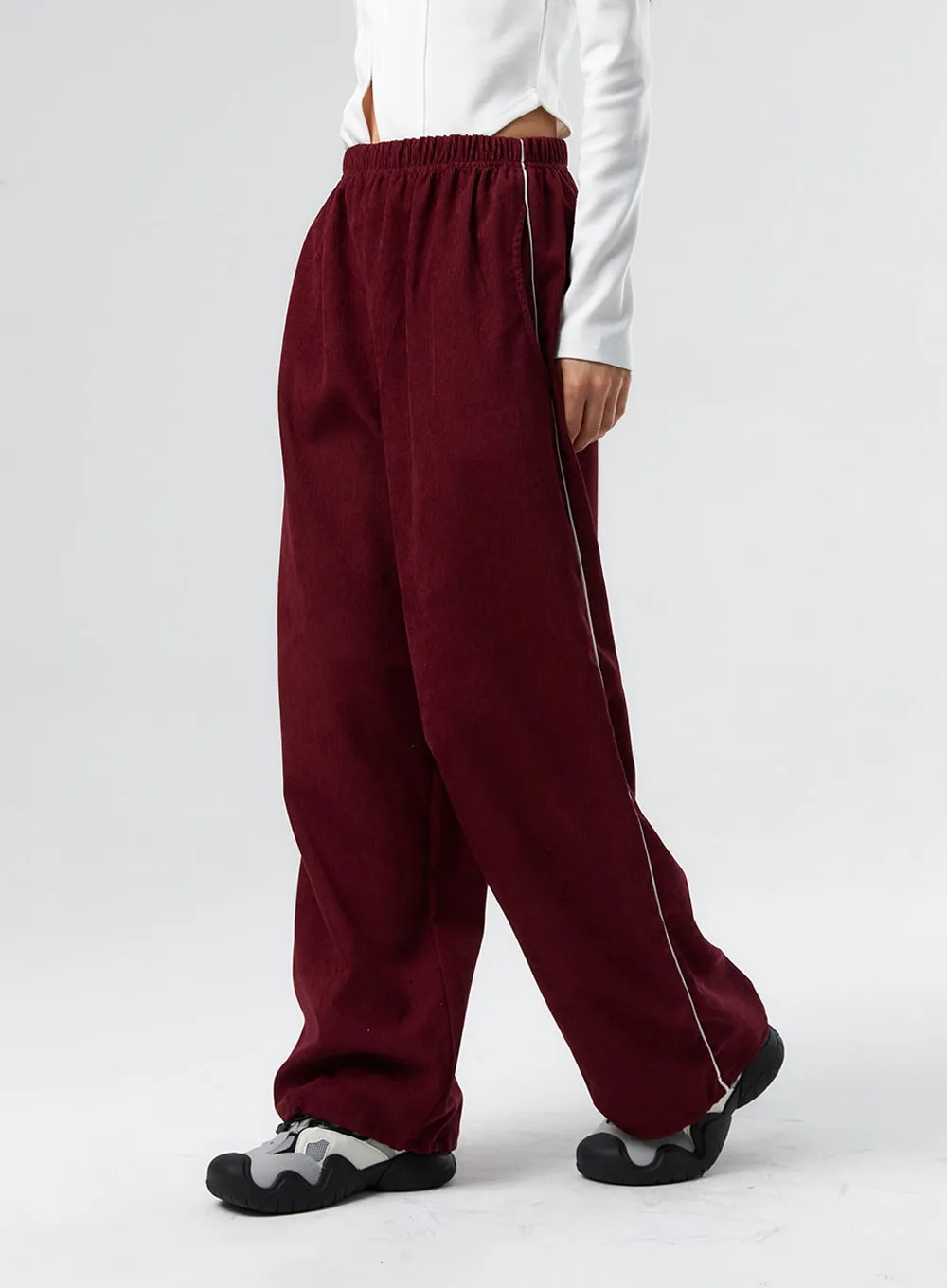 Courdroy Track Pants IS327