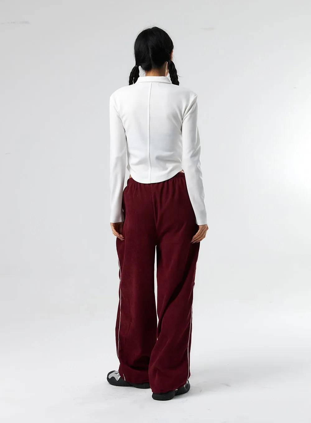 Courdroy Track Pants IS327