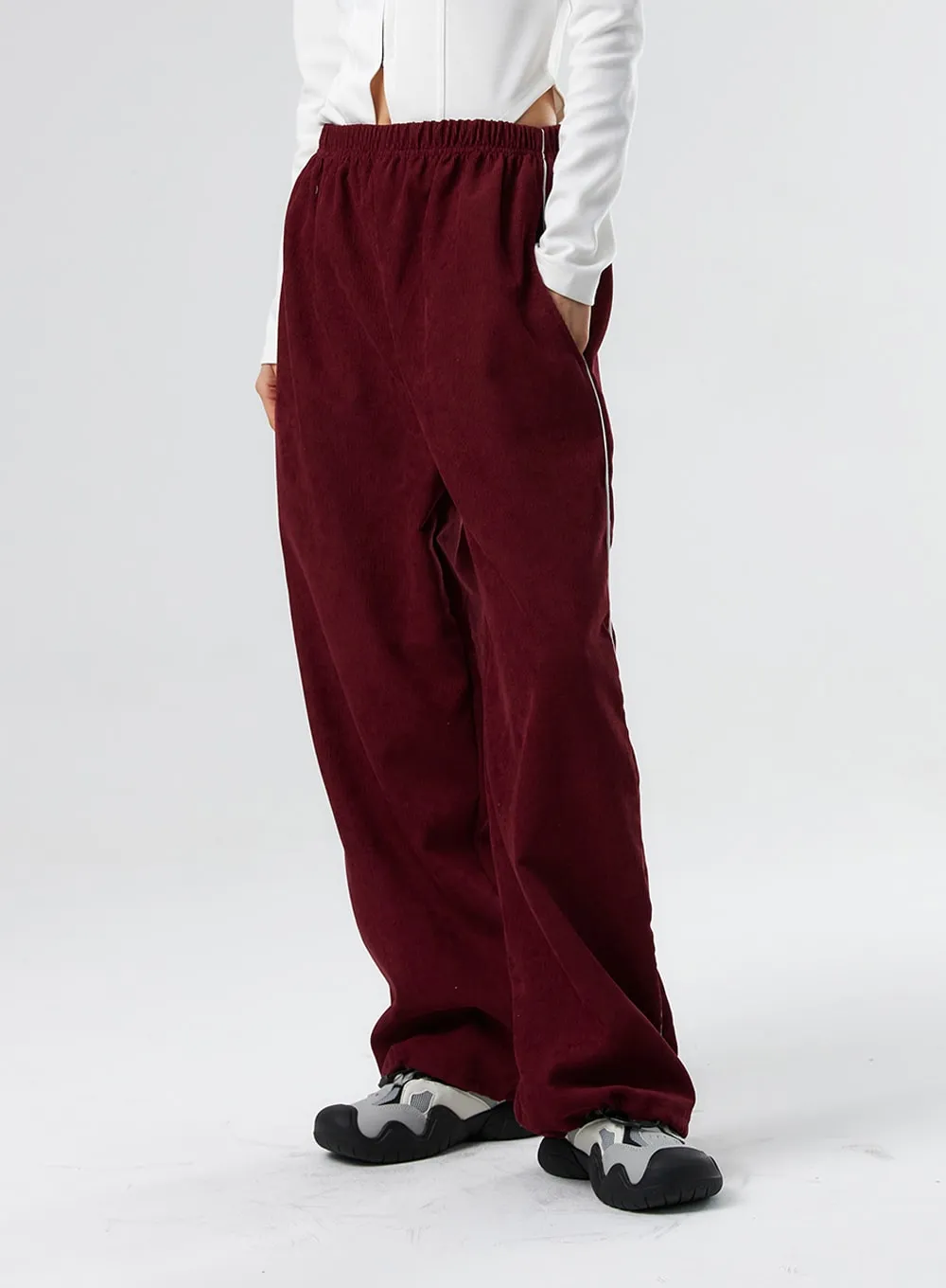 Courdroy Track Pants IS327