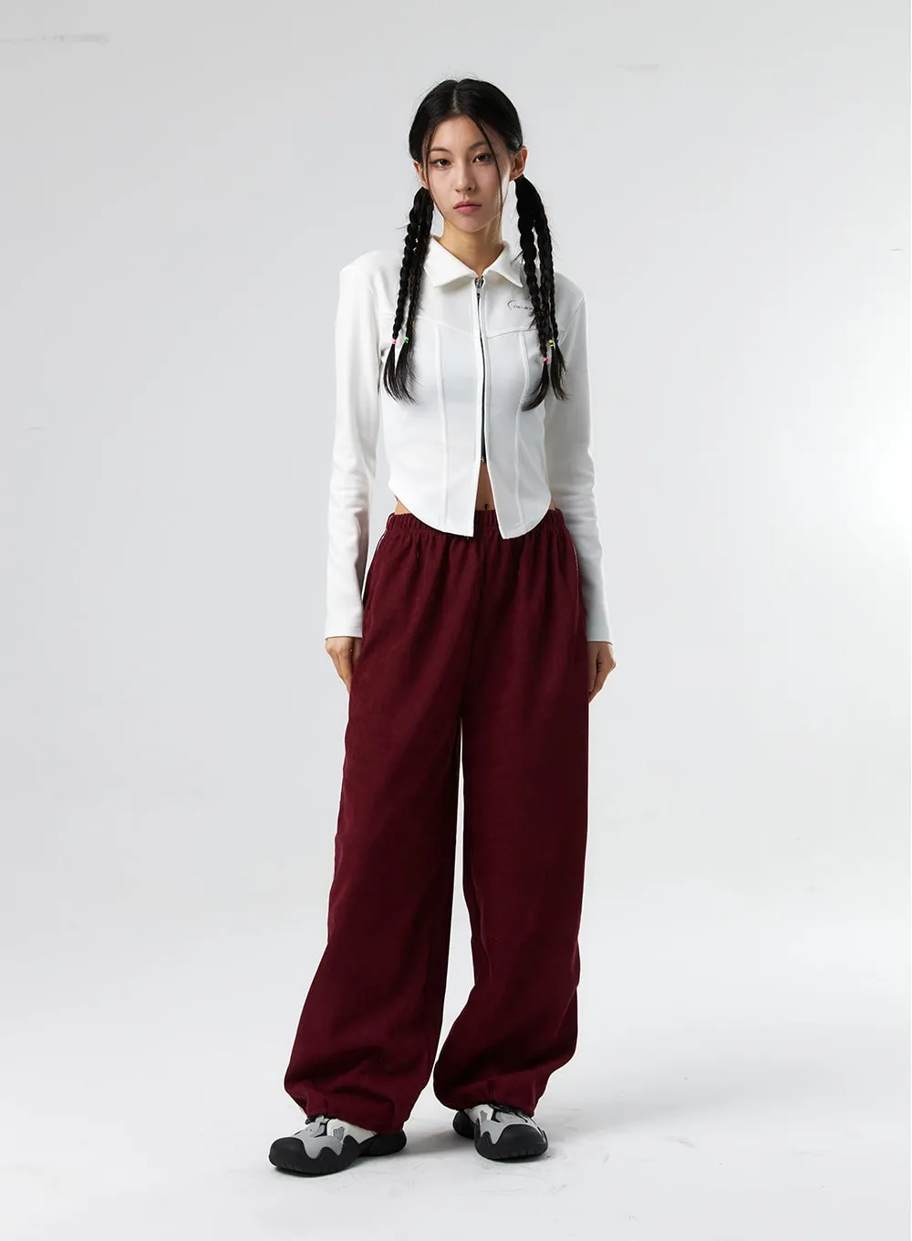 Courdroy Track Pants IS327
