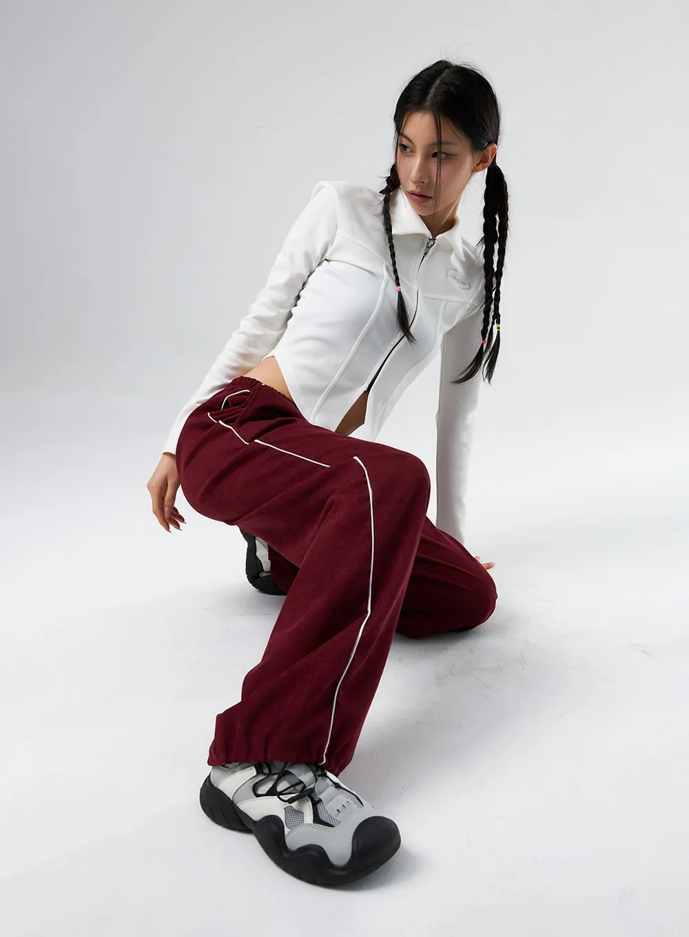 Courdroy Track Pants IS327