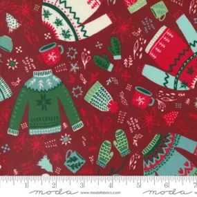 Cozy Wonderland - Cozy Please Sweaters in burgundy