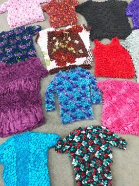 CR1647 Mix Y2K Bubble Tops - 15 Pcs