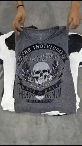 CR590 God Gothic and Skull T shirts