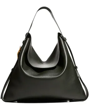 Cradle Shoulder Bag in Moss