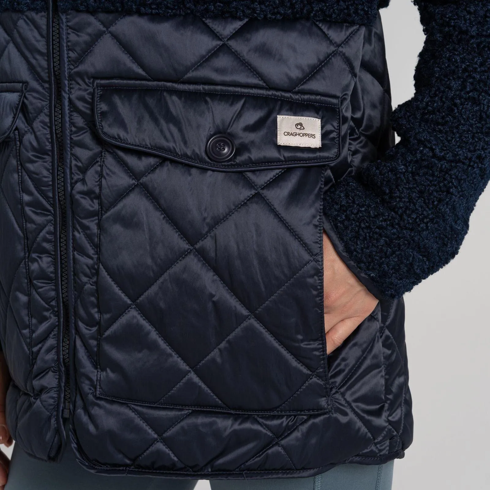 Craghoppers Womens Zapta Insulated Hybrid Padded Jacket