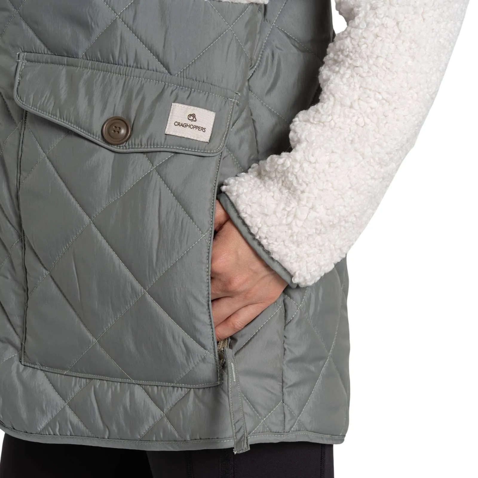 Craghoppers Womens Zapta Insulated Hybrid Padded Jacket