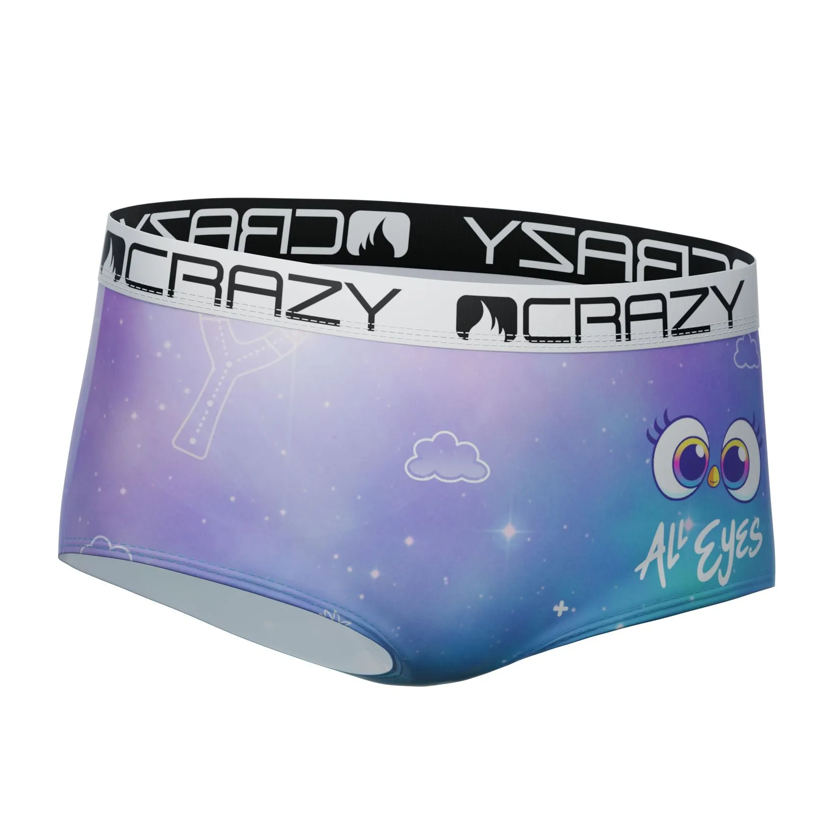 CRAZYBOXER Angry Birds Eyes Women's Cheeky Briefs