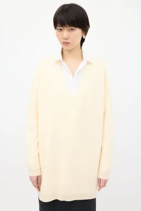 Cream Miru Oversized Sweater