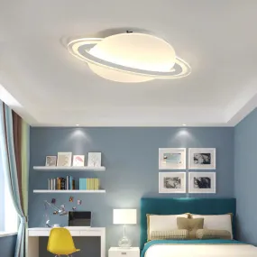 Creative Children's Room Lamp Planet Led Ceiling Lamp