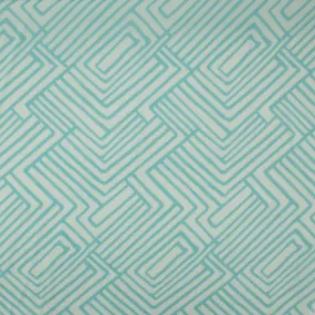 Crepe Print - DELPHINE - Labyrith - Aqua