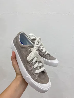 Crew Kick 75 Canvas Sneaker - Grey