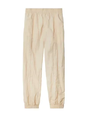 Crinkled jogging pants