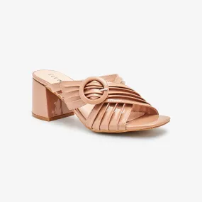 Criss-Cross Block Heels