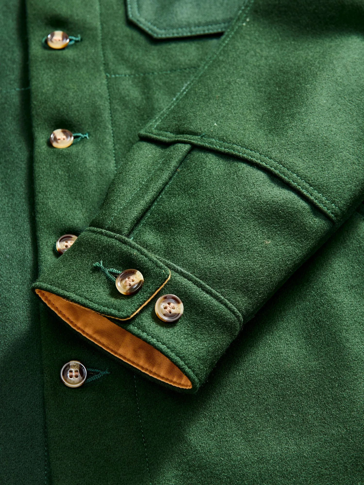 Crissman Overshirt in Pine
