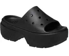 Crocs Womens Sandal Stomp Slide Black