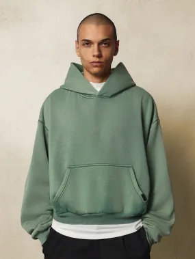 Crop Fit Washed Overhead Hoodie