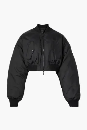 CROP REVERSIBLE BOMBER